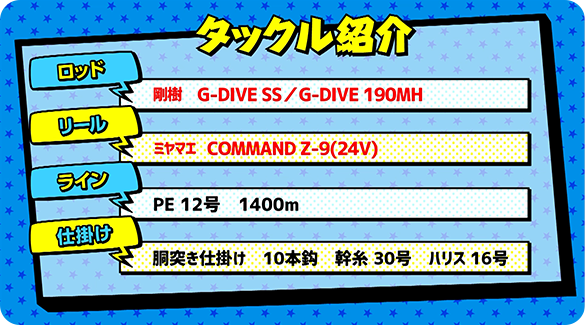 タックル紹介