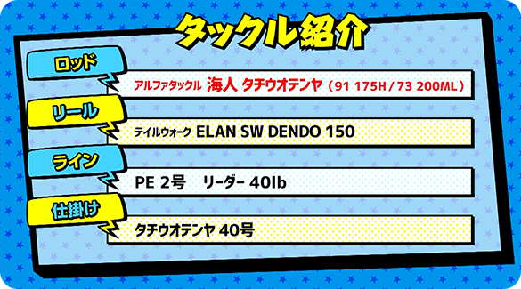 タックル紹介
