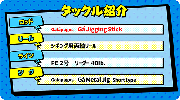 タックル紹介