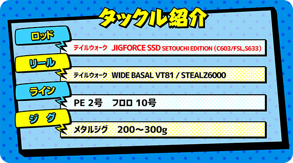 タックル紹介